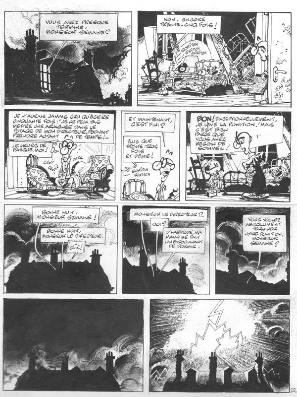 André Geerts, Jojo au pensionnat - Planche 20 - Comic Strip