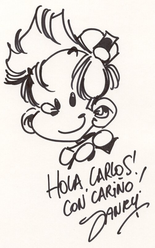 Spirou by Janry - Sketch