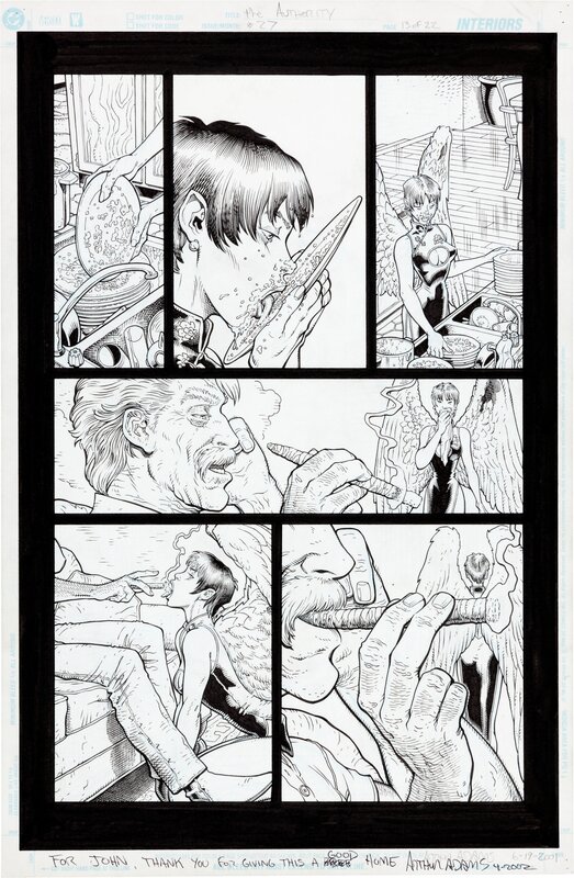 The Authority #27 Page 13 by Art Adams, Tim Townsend - Comic Strip