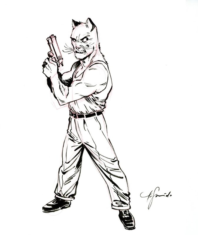 For sale - Blacksad by Juanjo Guarnido - Original Illustration