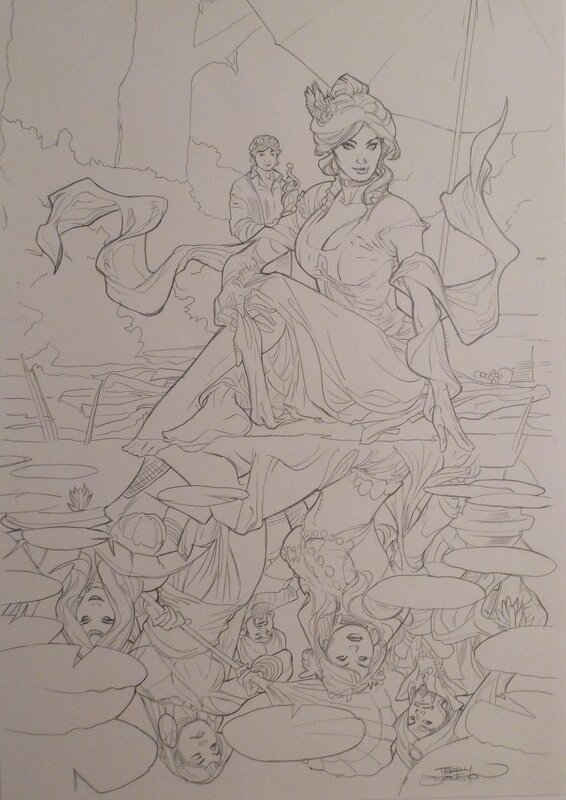 Terry Dodson, Songes Tome 2 Couverture - Original Cover