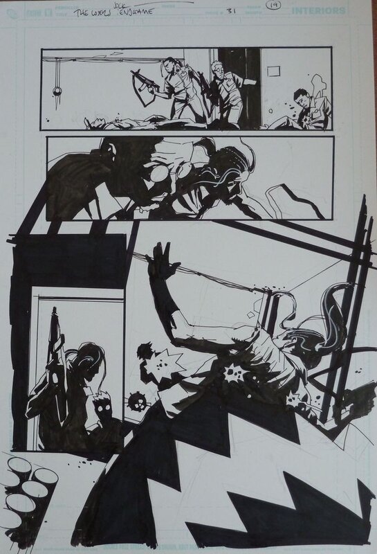 Losers #31 Pg 19 par Jock - Planche originale