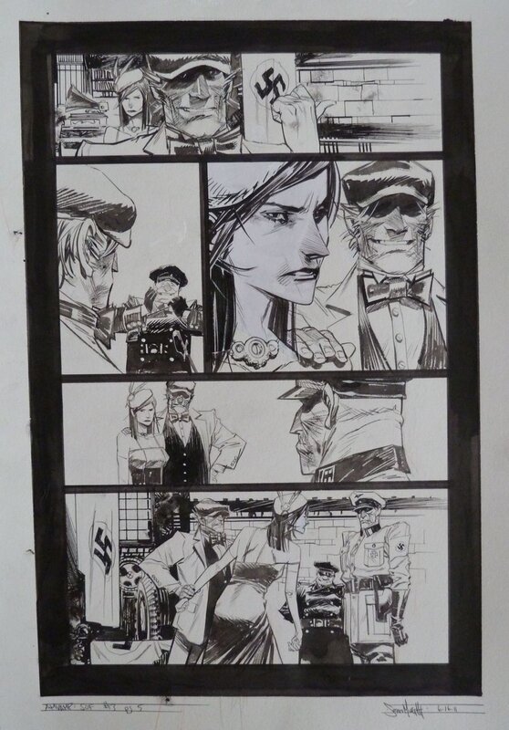 Sean Murphy, American Vampire SOTF #3 Pg 5 - Planche originale