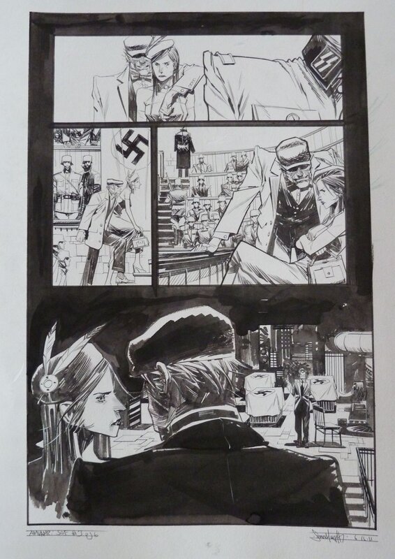 Sean Murphy, American Vampire SOTF #3 Pg 6 - Planche originale