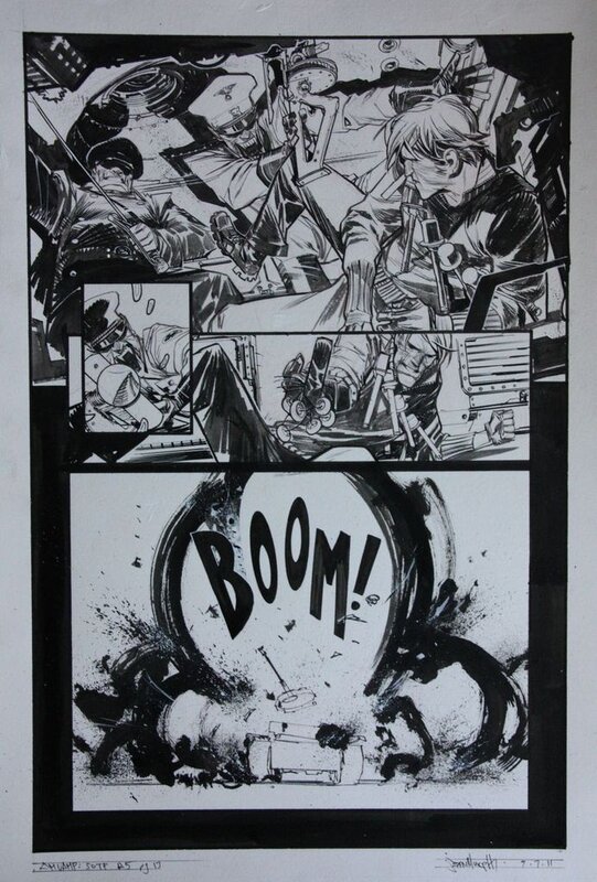 Sean Murphy, American Vampire SOTF #5 Pg 13 - Comic Strip