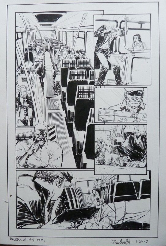 Sean Murphy, Hellblazer City Of Demons #4 Pg 14 - Comic Strip