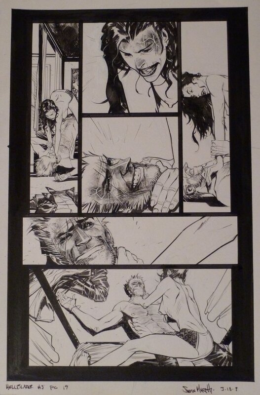 Sean Murphy, Hellblazer City Of Demons #5 Pg 19 - Comic Strip