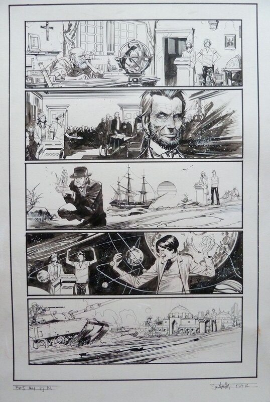 Sean Murphy, Punk Rock Jesus #4 Pg 14 - Planche originale