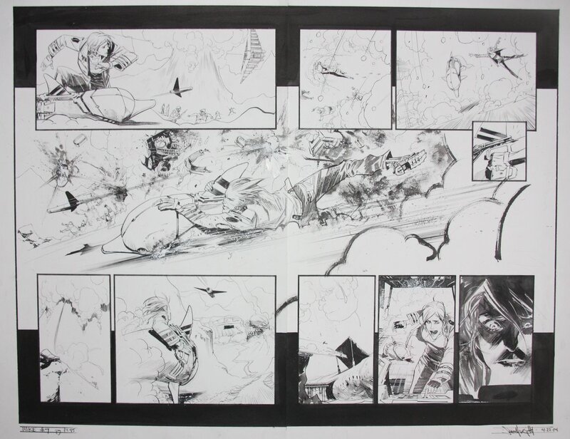 Sean Murphy, The Wake #9 Pg 14-15 - Comic Strip