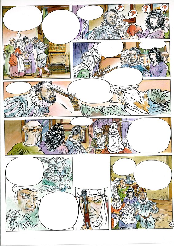 La MARQUE DE LA SORCIÈRE- LA LOUVE-1986- DANIEL REDONDO - Comic Strip