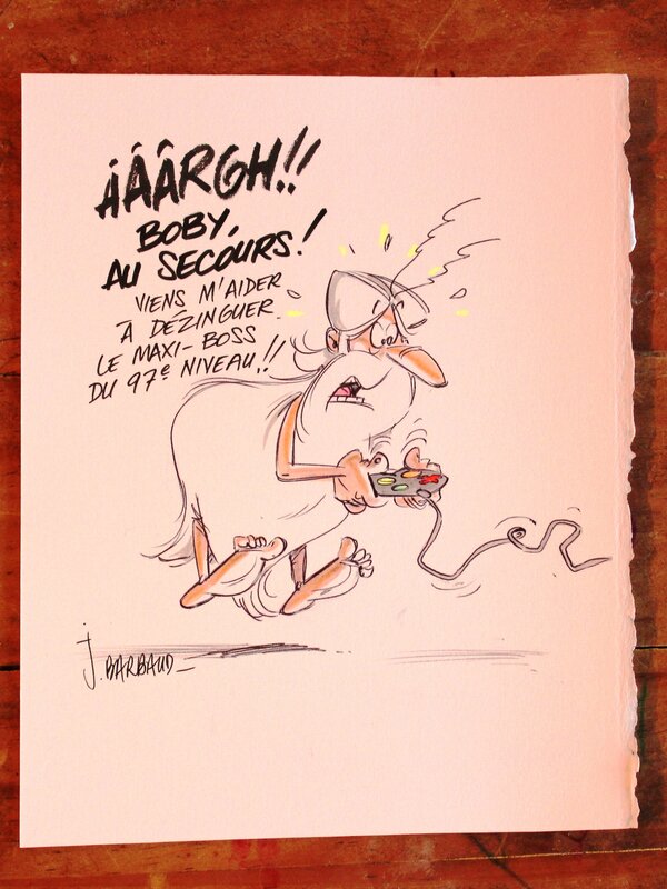 Jean Barbaud, Maestro, le dezingueur - Sketch