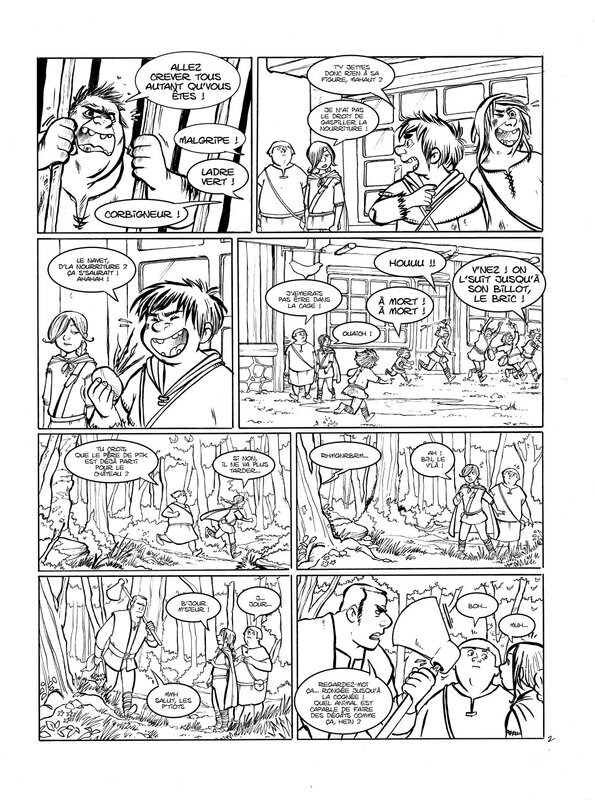 Cécile, Le Livre de Piik. Tome 1 page 2 - Comic Strip