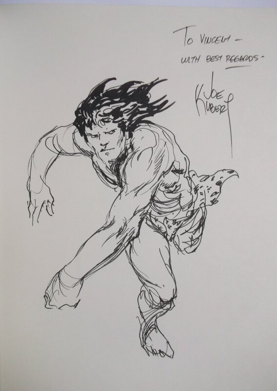 Tarzan by Joe Kubert - Sketch