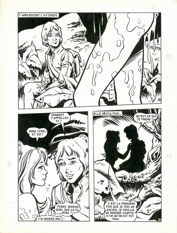 Jacques Géron, Le règne des mutants - Comic Strip
