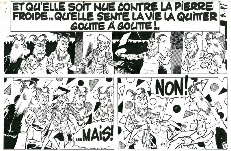 Yves Urbain, Julie (ou Katy) Brizard - Comic Strip