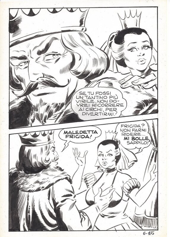 Maghella #6 P45 par Dino Leonetti - Planche originale