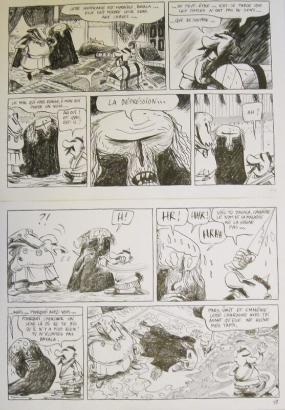 Attila le Hun by Daniel Casanave - Comic Strip