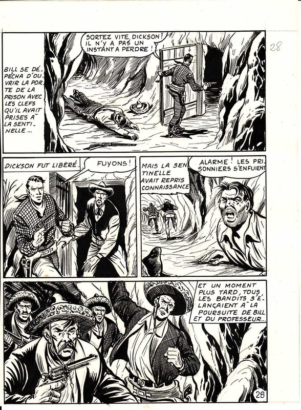 Jose Espinosa Serrano dit Alan Doyer - Bill Tornade - Comic Strip