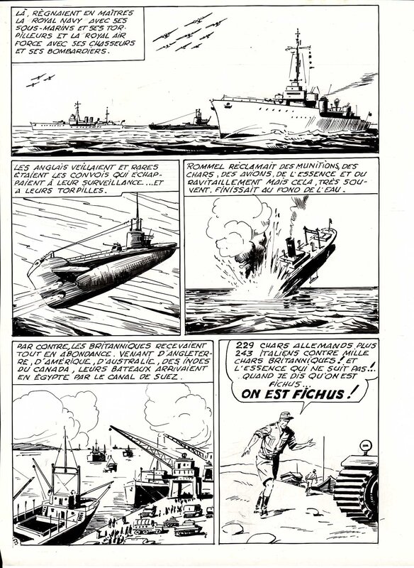 Tony Cyclone par Roger Melliès - Planche originale