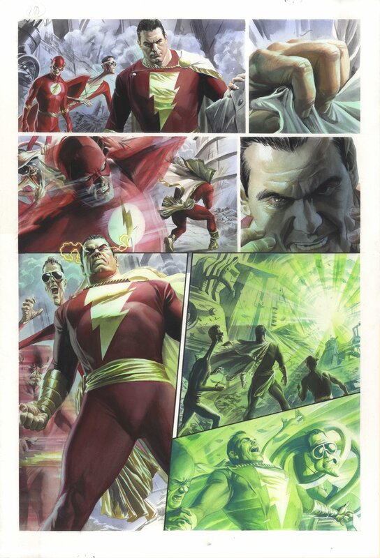 Justice League of America, Issue 11, pl 10 by Alex Ross - Comic Strip