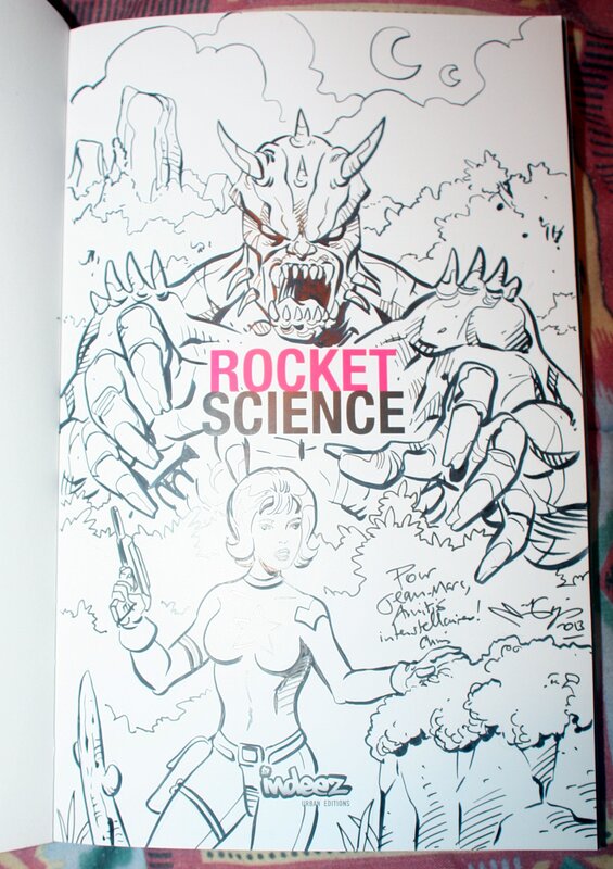 Rocket science par Chris Malgrain - Dédicace