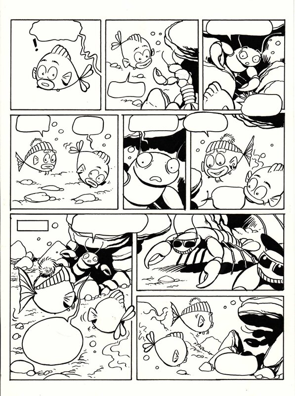 Jean-Christophe Vergne, Les trésors du Célé page 24 - Planche originale