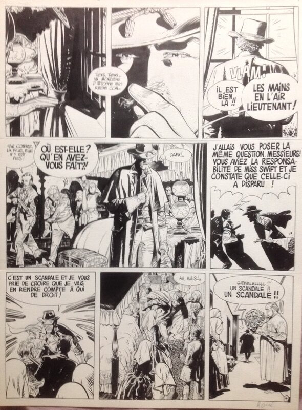 Christian Rossi, Jim Cutlass - L'alligator blanc - Comic Strip