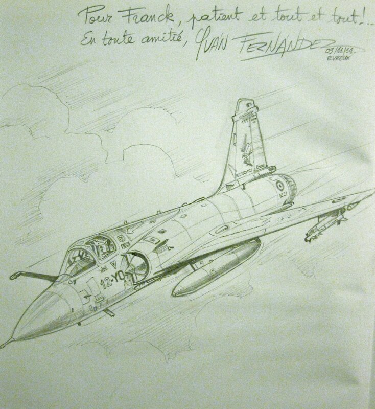 Yvan Fernandez, Tanguy et Laverdure T26 /19 - Sketch