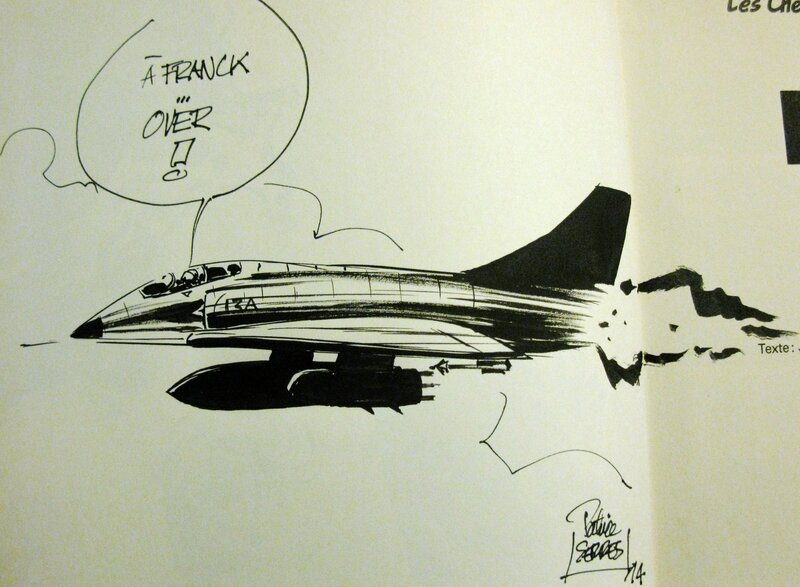 Patrice Serres, Tanguy et Laverdure T24 - Sketch