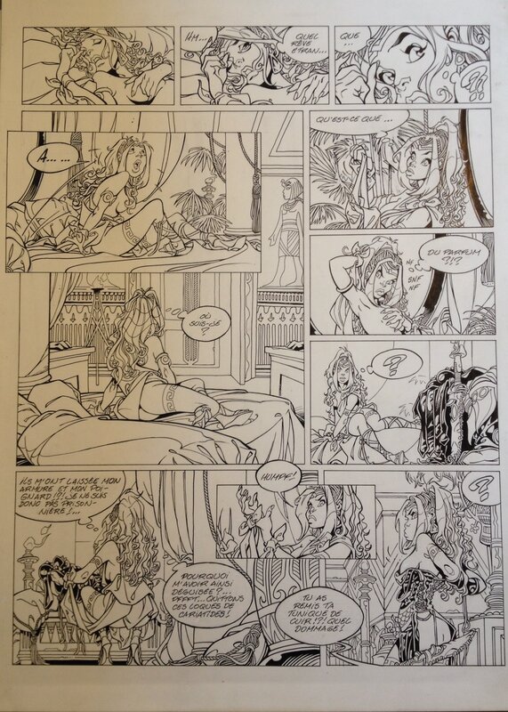 Atalante tome 3 par Crisse - Planche originale