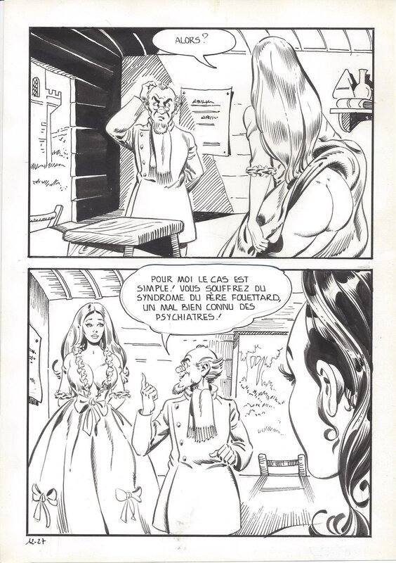 Maghella #12 P27 par Dino Leonetti - Planche originale