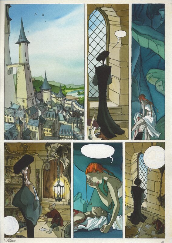 Dethan - Roi Cyclope tome 1 pl 18 - Planche originale