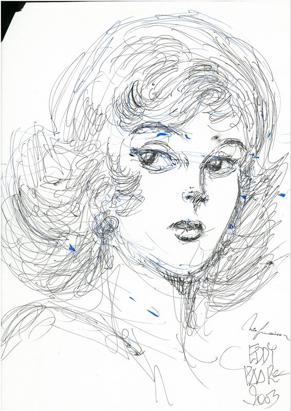 Lora ou Carol by Eddy Paape - Original art