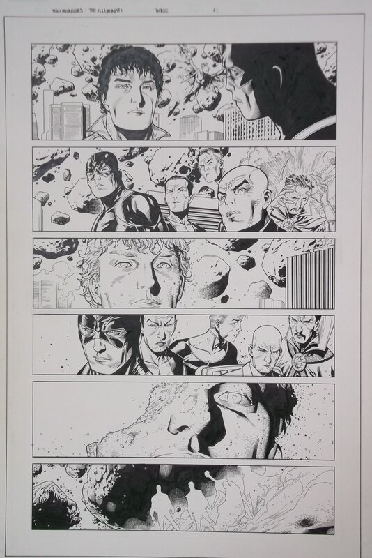 The beyonder par Jim Cheung - Planche originale