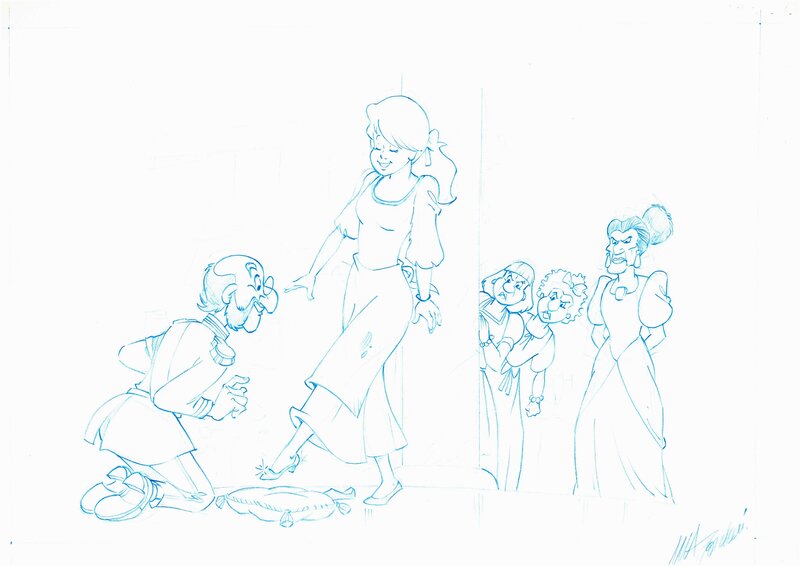 Cendrillon by Studios Disney - Comic Strip