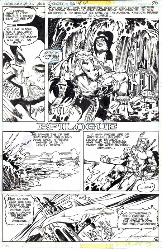 Mike Grell Warlord 24 - Comic Strip