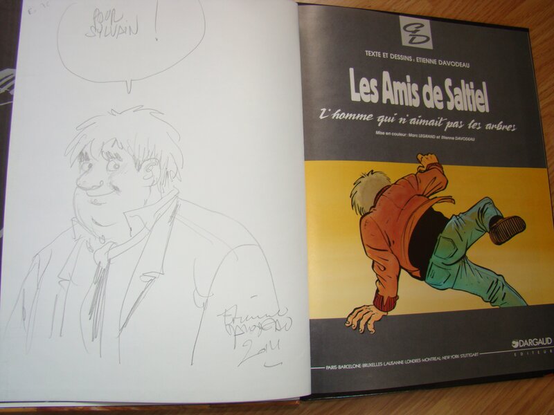 Les amis de Salitel by Étienne Davodeau - Sketch
