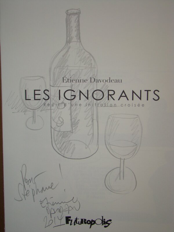 Les ignorants by Étienne Davodeau - Sketch