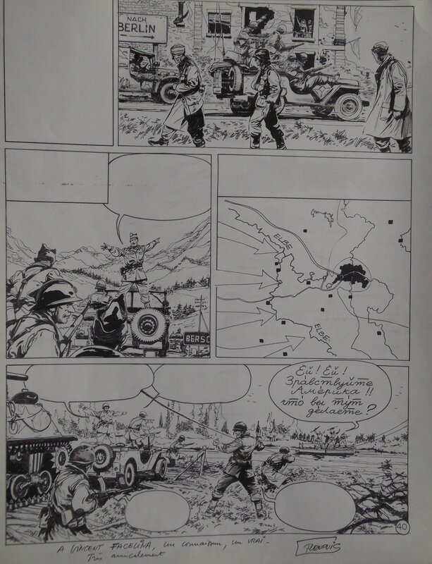 Pierre Dupuis, La Seconde guerre mondiale - Comic Strip