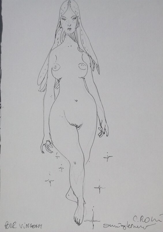 Femme by Christian Rossi - Sketch