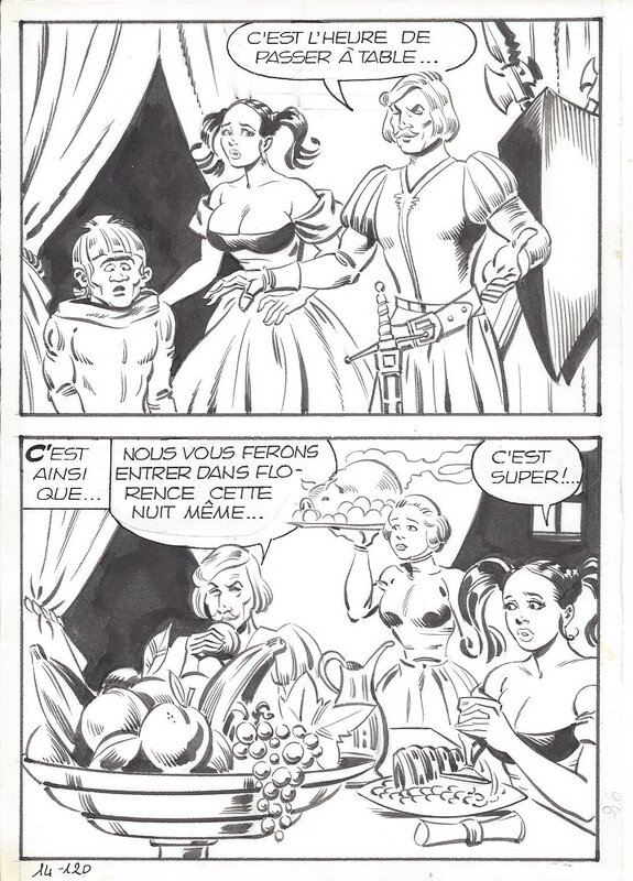 Maghella #14 P120 by Dino Leonetti - Comic Strip