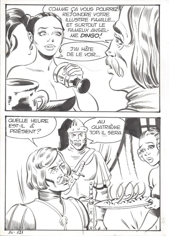 Maghella #14 P121 by Dino Leonetti - Comic Strip
