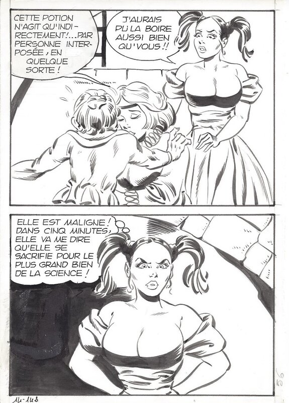 Maghella #14 P142 par Dino Leonetti - Planche originale