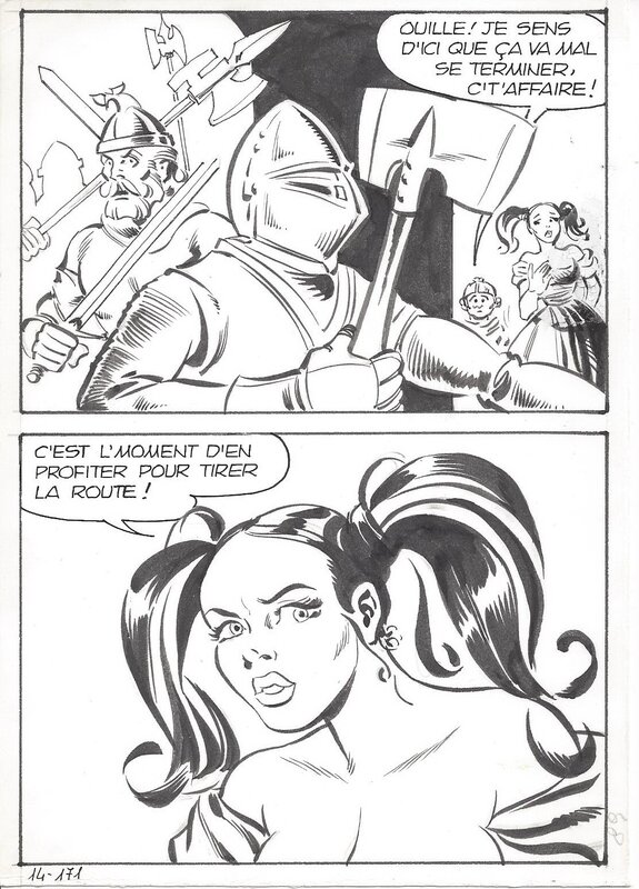 Maghella #14 P171 by Dino Leonetti - Comic Strip