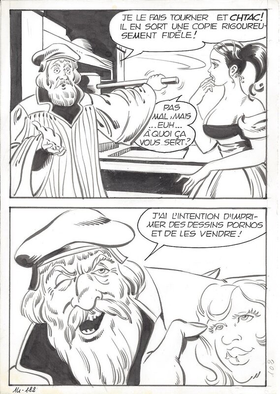 Maghella #14 P182 by Dino Leonetti - Comic Strip