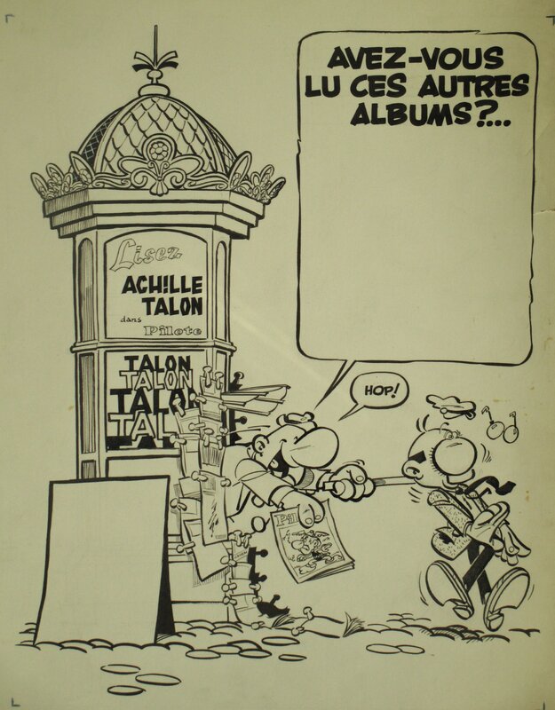 Achille TALON by Greg - Comic Strip