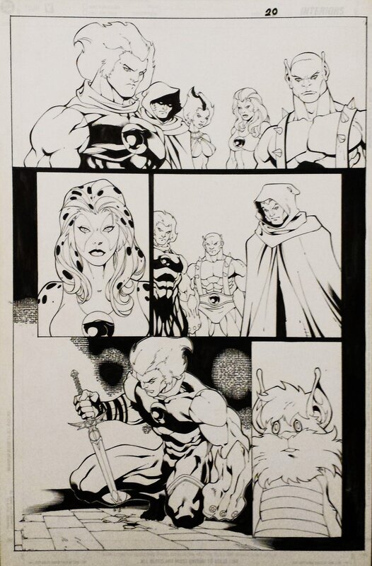 Ed Benes, Rob Lean, Thundercats - The Return #5 p20 - Comic Strip
