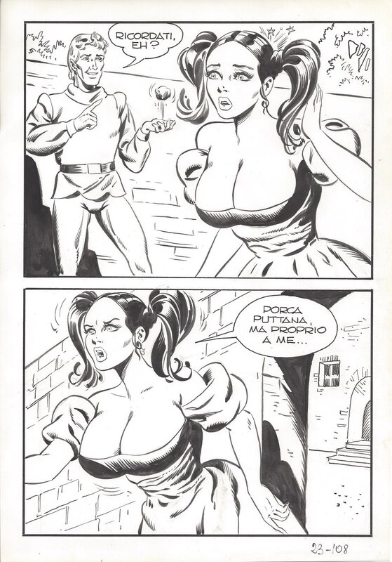 Maghella #23 P108 by Dino Leonetti - Comic Strip