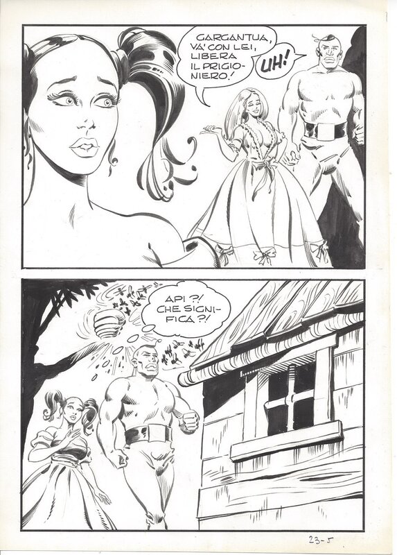Maghella #23 P5 by Dino Leonetti - Comic Strip