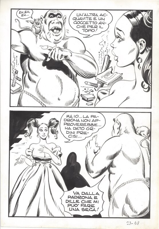 Maghella #23 P68 by Dino Leonetti - Comic Strip